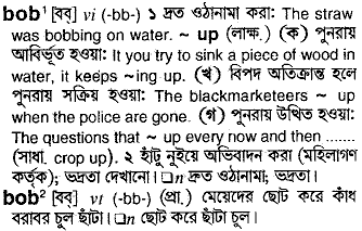 Bob meaning in bengali