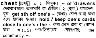 Chest meaning in bengali