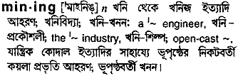 Mining meaning in bengali