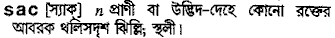 Sac meaning in bengali