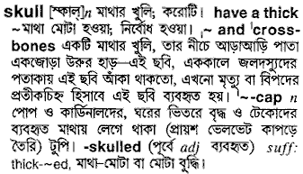 Skull meaning in bengali