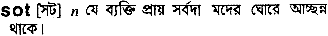 Sot meaning in bengali